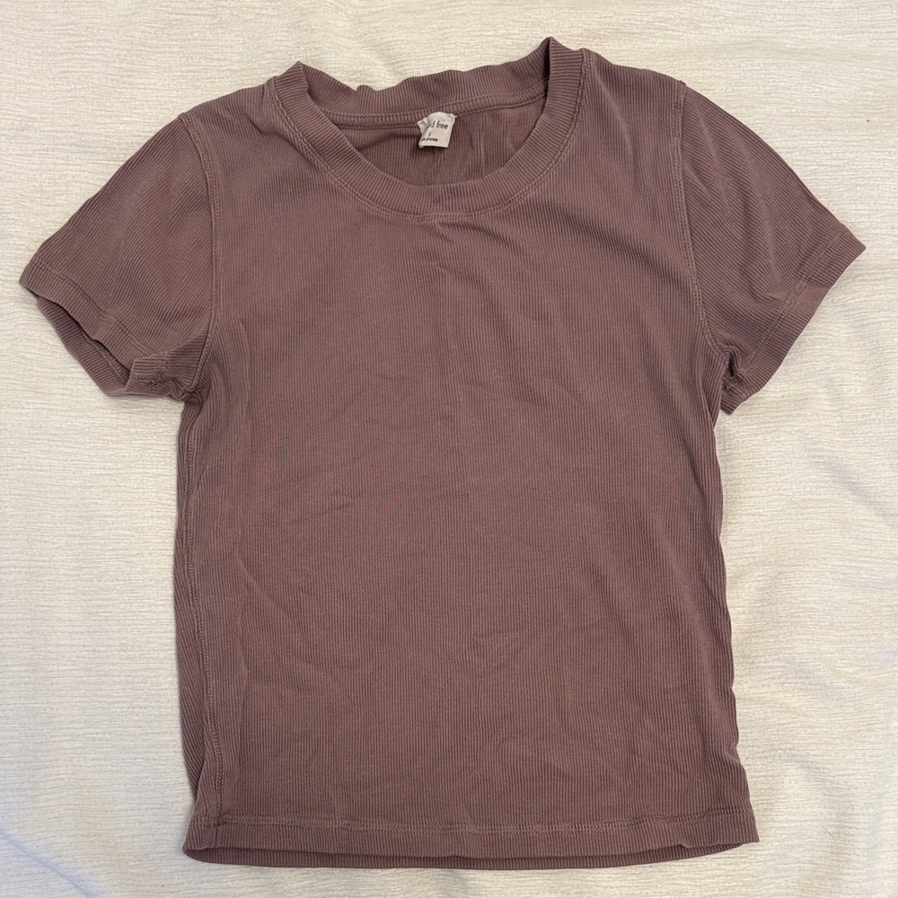 Wilfred Dusty Purple Short Sleeve Tee